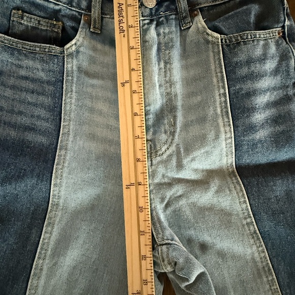 PacSun Women’s 90’s Boyfriend Two-Tone Denim Jeans Size 25 - Picture 12 of 12